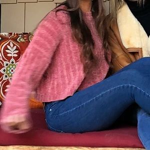 Pink sweater